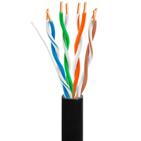 305m Cuivre Internet Réseau Cat5e Blindé 4 2 Paires Ftp Utp Intérieur cat 5 Cat6 Lan Câble Fil Moins Cher Usine Pvc