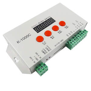 K-1000C ควบคุม K1000C WS2812B APA102 WS2811 T1000S WS2813 LED พิกเซลโปรแกรมควบคุม DC5-24V(K-1000C) - Product Image 6