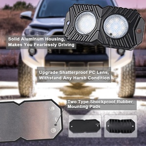 OVOVS 12V <span class=keywords><strong>LED</strong></span> White Rock Light 18W <span class=keywords><strong>LED</strong></span> Underbody Light pour <span class=keywords><strong>4x4</strong></span>, camions, voitures, VTT - Product Image 3
