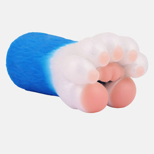 GEEBA Gift Shop <span class=keywords><strong>Cute</strong></span> Panda Pies palmeados gruesos para masturbador masculino Juguetes sexuales Super suave Pene Masaje Stroker Juguetes sexuales - Product Image 5