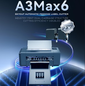 Skycut A3MAX6 Traceur de découpe de vinyle à alimentation automatique avec fonction de découpe de contour et écran tactile - Product Image 3
