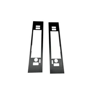 Tùy chỉnh CNC gia công âm thanh khuếch đại bảng điều khiển phía trước tấm nhôm phun cát - Product Image 6