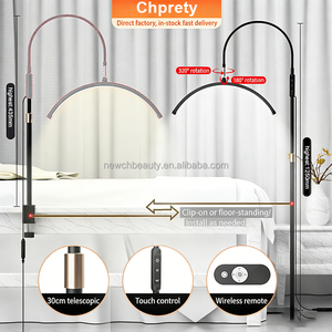 Lampe cosmétique à pince 20W, lampe électrique <span class=keywords><strong>pour</strong></span> cils, lampe LED portable demi-lune, éclairage photographique <span class=keywords><strong>pour</strong></span> salon de beauté - Product Image 6