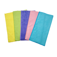 Vente en gros de serviettes de nettoyage écologiques en microfibre carrées de 40x40 cm, 350 g/m², pour l'utilisation en voiture et en cuisine