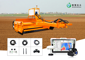 Système de nivellement de terrain agricole GNSS RTK Wisdom Beidou certifié CE pour l'agriculture de précision avec support satellite complet - Product Image 3