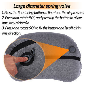 Respirant Lavable En Machine Compressible Mousse À Mémoire Randonnée Camping Avion Voiture Voyage Tente Oreiller - Product Image 4