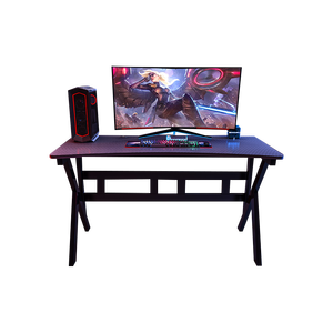 G7 <strong>Cool</strong> Setup LED Gaming <strong>Table</strong> with Adjustable Height &amp; Ergonomic Design MDF Surface Material - Product Image 2