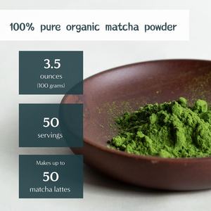 Bubuk ekstrak teh hijau Matcha murni 99% pasokan grosir kedap udara asli Shandong tingkat makanan kesehatan murni - Product Image 6