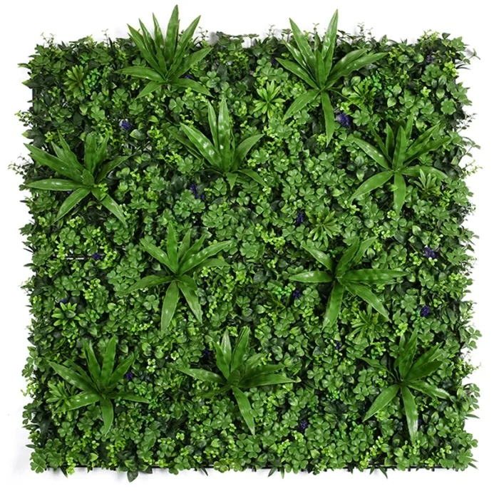 Customized Jungle Style Vertical Plants Wall Artificial Wall Hanging Plant Green Grass Wall carpet for Home Decoration