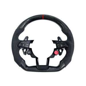 Volant de voiture en fibre de carbone pour <span class=keywords><strong>Audi</strong></span> R8 <span class=keywords><strong>Tt</strong></span> Mk2 <span class=keywords><strong>Mk3</strong></span> B8 <span class=keywords><strong>RS</strong></span> TTS Ttrs Rs3 Rs6 RS4 RS5 RS7 A3 D3 A4 A5 A6 C6 A7 A8 A1 Q3 Q5 Q7 - Product Image 1