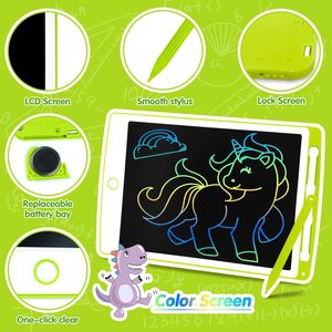 <span class=keywords><strong>Tablette</strong></span> d'écriture LCD 8,5/10/12 pouces pour enfants, tableau de <span class=keywords><strong>dessin</strong></span> à écran coloré, bloc de gribouillage électronique, jouet éducatif - Product Image 2