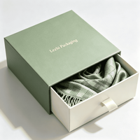 Caja de Regalo de Diseño Elegante, Reutilizable, para Bufandas y Calcetines, Caja de Papel para Empaque, Precio de Fábrica, MOQ Bajo, Alta Calidad