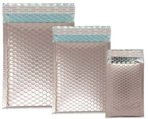 Túi Bao Bì Bong Bóng Có Đệm Màu Vàng Hồng Tùy Chỉnh Có MOQ Thấp - Product Image 5