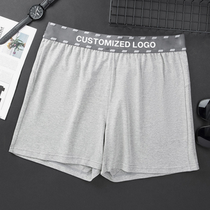 Nuevo diseño multifuncional liso 90 algodón pantalones cortos sueltos moda Calzoncillos Bóxer personalizados para Hombre Pantalones cortos de gimnasio logotipo personalizado - Product Image 5