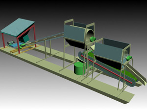 Vàng lớn máy giặt Vàng Kim Cương <span class=keywords><strong>Ruby</strong></span> Sapphire khai thác mỏ vàng sử dụng trống Màn hình trommel Màn hình máy để bán - Product Image 3