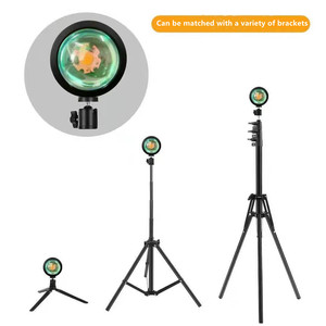 Projecteur lumineux arc-en-ciel Q07, réglable à <span class=keywords><strong>2021</strong></span> degrés, projection de soleil, lampe pour photographie, meilleure vente 360 - Product Image 3