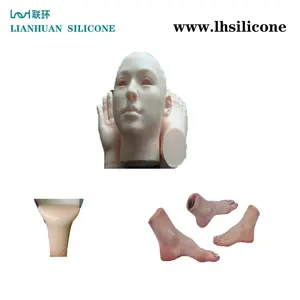 Goma de silicona líquida Life casting RTV para Órgano femenino/hombre