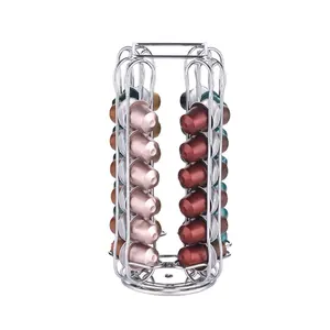 Fengyue Kitchen Standing Type For Max 48pcs Espresso Coffee Pod Capsule Holder