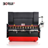 BoRui 200t CNC presse plieuse 3200mm 160ton Wc67yk presse de frein hydraulique avec E21 Pan frein pliant Machine