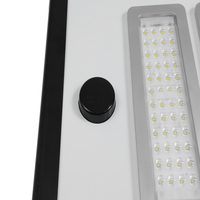 Luminaire LED solaire DC en aluminium 120W IP66 pour éclairage de voirie, zones de stationnement, parcs, villages et routes