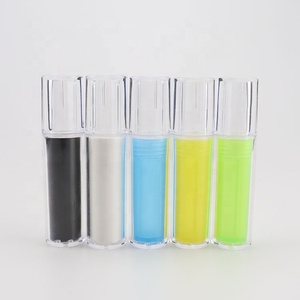 Plastic Core Tanker Cartridge bottle Cartridge container tube child resistant package Plastic Clear Vape Tube child proof