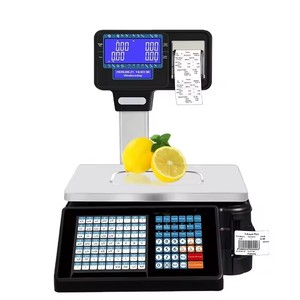 Báscula Caja Registradora Veidt con Impresión de Etiquetas de Código de Barras Electrónicas, Báscula de Pesaje con Doble Pantalla Táctil de 15.6 <span class=keywords><strong>Pulgadas</strong></span> y Sistema POS - Product Image 5