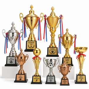 Colección de Trofeos Personalizados: Trofeos de Metal, Resina, Madera, Cristal, Acrílico, Recuerdos, Premios y Regalos - Product Image 1