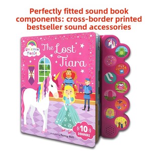 Livre audio illustré en plastique pour enfants, module <span class=keywords><strong>sonore</strong></span> à 10 boutons, personnalisable OEM, pour l'apprentissage précoce, exportation Europe et Amérique - Product Image 4