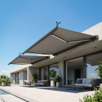Toldo Eléctrico de Aleación de Aluminio de Calidad Probada y Confiable para Proyectos Comerciales