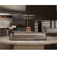 Mobilier de bureau de luxe haut de gamme simple dalle de table de patron moderne grand bureau de direction chaise de patron