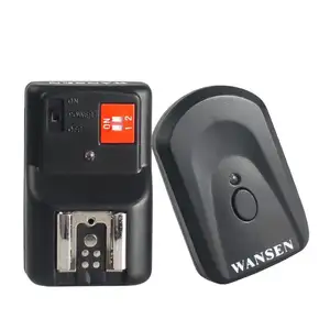 2020 WANSEN PT-04GY Flash Transmitter Wireless Remote Speedlite Pemicu Flash/Sinkronisasi untuk Canon Nikon Olympus DSLR Camera