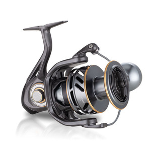 Nouvelle moulinette de pêche en mer <span class=keywords><strong>Sea</strong></span> Demon <span class=keywords><strong>King</strong></span>, rapport de transmission 5.2:1, entièrement métallique, système à double roulement, frein max 30KG, étanche, pour la pêche en eau courante - Product Image 1