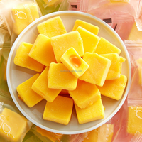 Oem Groothandel Hoge Kwaliteit Mango Kubus Zacht Snoep Snoep Bulk Mango Jam Gevulde Gummy Candy