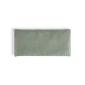 Masque oculaire aromathérapeutique lesté, chauffable et congelable, avec garnissage de lavande et de graines de lin, pour la relaxation et la méditation - Product Image 4