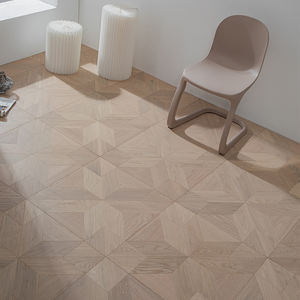 <span class=keywords><strong>Parquet</strong></span> en chêne <span class=keywords><strong>stratifié</strong></span>, bois d'ingénierie, blanc laiteux, brossé, design moderne, installation par clic, salon, 5 ans - Product Image 1