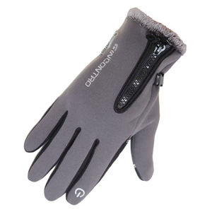 GCZ2 Gants antidérapants durables en PU pour l'hiver Gants de protection pour le vélo de montagne, la randonnée, le ski Compatible avec les écrans tactiles - Product Image 4
