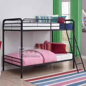 Litera de Metal de alta calidad para niños, diseño de cama de estilo moderno
