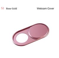 Vente en gros Paquet 3 en 1 Couverture de caméra Web magnétique en métal Téléphone portable Caméra Bloqueur de confidentialité Autocollant de couverture de webcam