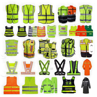 Gilet di Sicurezza Riflettente Senza Maniche ANSI Classe 2 in Poliestere, Resistente agli Strappi, Alta Visibilità per Bambini, Lavoro all'Aperto e Industriale