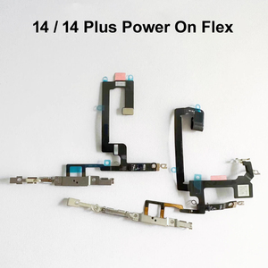 Interruttore di alimentazione su cavo flessibile per iPhone 14 più silenziare il pulsante del Volume parti di ricambio Flex - Product Image 1