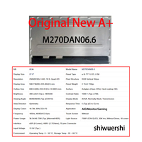 Layar LCD Baru Original A+ 27" 2560*1440 EDP 70pin M270DTN01.8 M270DAN06.6 M270DAN06.7 M270DAN08.9 M270DTN02.7 M270DAN08.0