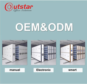 Hệ Thống Kệ Di Động Di Chuyển Khối Lượng Thép Dày Đặc Kệ Lưu Trữ Hồ Sơ Giữ Sách Có Thể Khóa Ark Pop Up Hiển Thị Hướng Dẫn Sử Dụng Thư Viện Trường Học Di Động - Product Image 3