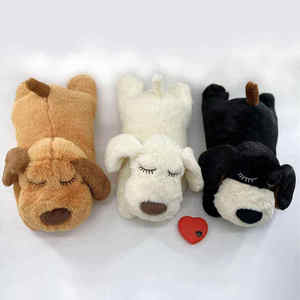 Calming Plush <strong>Dog</strong> <strong>Toy</strong> with Simulated Heartbeat Comforting Anxiety Relief Bed Companion for Puppies and Small <strong>Dogs</strong> - Product Image 6