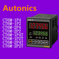 Compteur programmable Autonics CT6M-1P4 100% neuf, 24V AC/DC, protection IP65, usage industriel, affichage LED 6 chiffres 7 segments, garantie 1 an