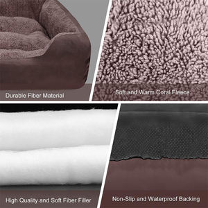 Hoge Kwaliteit En Iow Prijs Ultra Zacht Huisdier Hond <span class=keywords><strong>Bed</strong></span> Warm Zacht Wasbaar Voor Hondenbed - Product Image 5