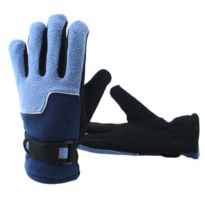 Gants de course d'hiver Vilico pour hommes et femmes, à doigts entiers, coupe-vent, chauds, en polyester, pour les sports de plein air, le ski, la pêche, l'équitation - Product Image 4
