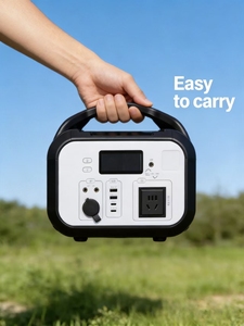 800W Portable Power Station 110V/220V, LiFePO4 Solar <b>Generator</b> MPPT for Home Backup <b>Camping</b> - Product Image 2