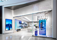 Tienda de accesorios de teléfono, mobiliario de exhibición, suministro directo de fábrica, Plan de decoración de interiores de tienda completa para nuevas tiendas de teléfonos móviles
