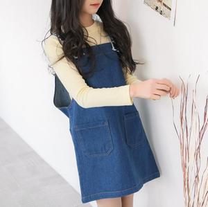 Vestido de Mezclilla de Algodón para Niños, Verano, Compras en Línea en AliExpress - Product Image 4