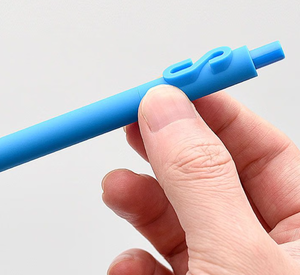 Stylos gel Kaco Alpha 26 lettres, encre noire, 0,5 mm, séchage rapide, écriture fluide, fournitures de bureau esthétiques, stylo gel promotionnel - Product Image 5